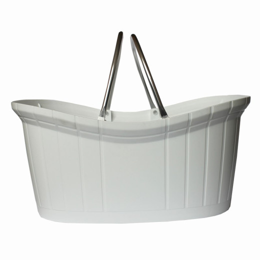 Пластиковий кошик із ручками PLAST 12 PERFUMERY Пластиковий кошик із ручками PLAST 12 PERFUMERY